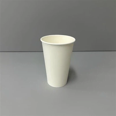 16 oz einn veggur lífbrjótanlegur kaffibollar með lokum Ø90